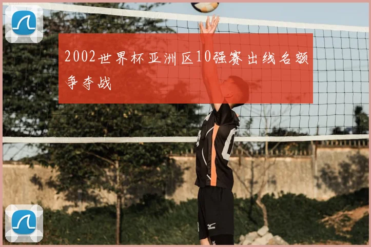 2002世界杯亚洲区10强赛出线名额争夺战